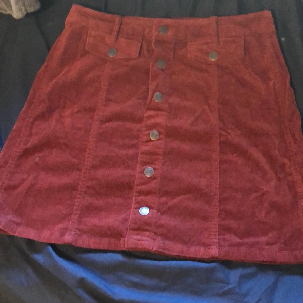 Corduroy skirt